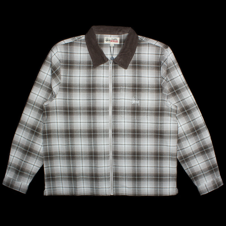 Frank Plaid Zip L/S Shirt