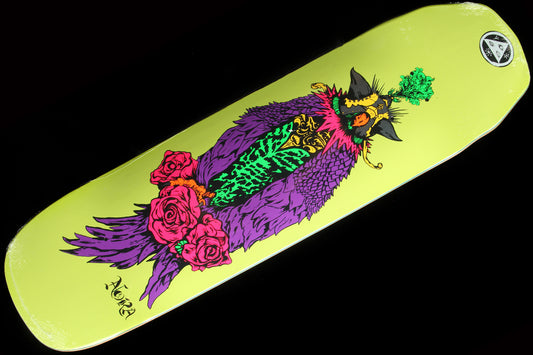 Peregrine on Wicked Princess Neon Yellow Deck - 8.125