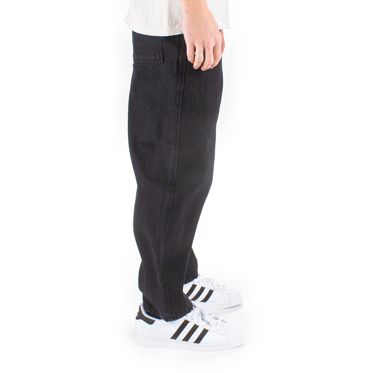 Dime Baggy Denim Pants - Washed Black