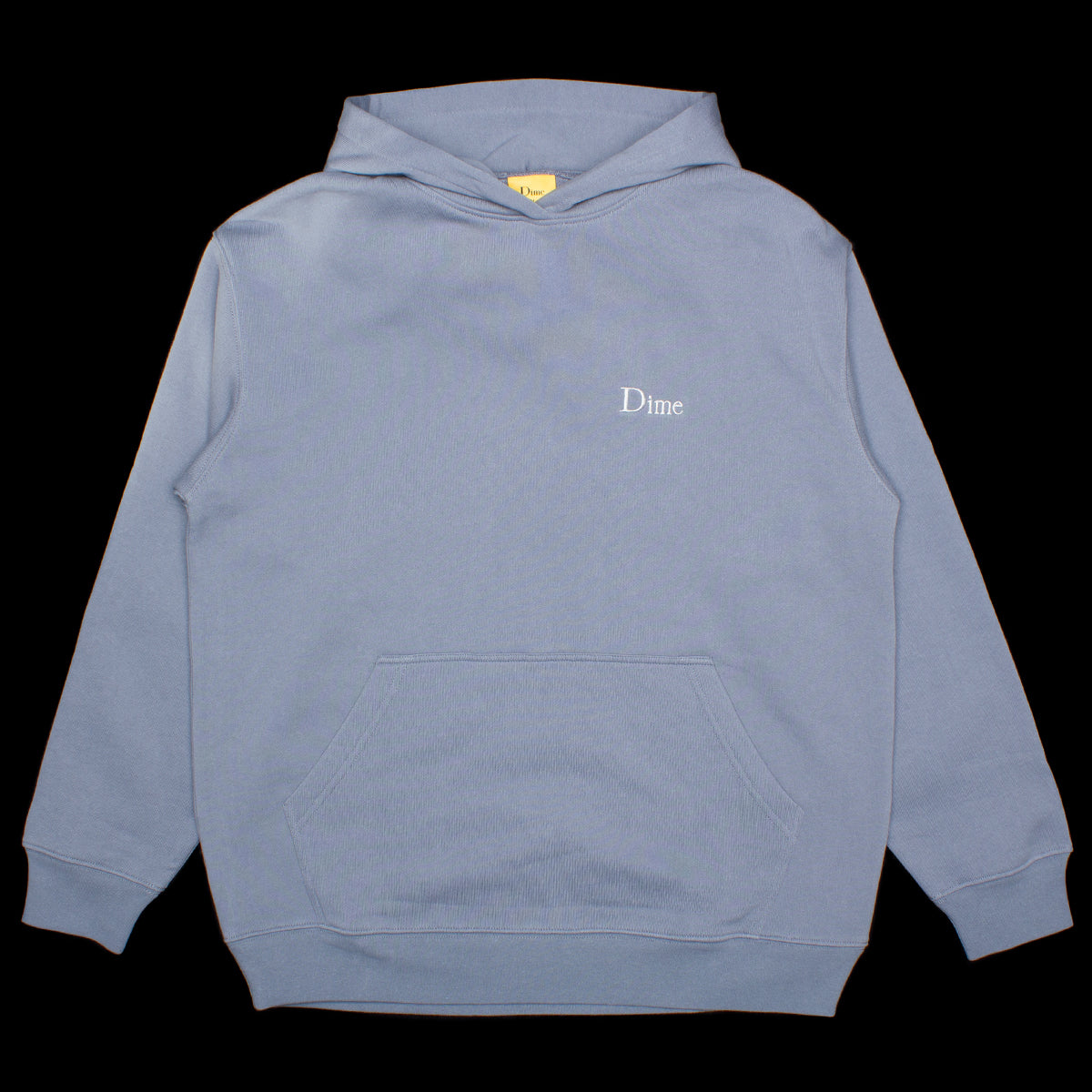 Dime Classic Small Logo Hoodie -  Iron