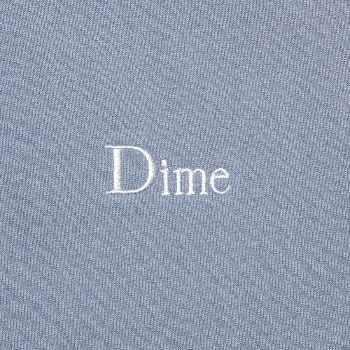 Dime Classic Small Logo Hoodie -  Iron