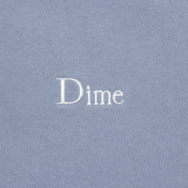 Dime Classic Small Logo Hoodie -  Iron