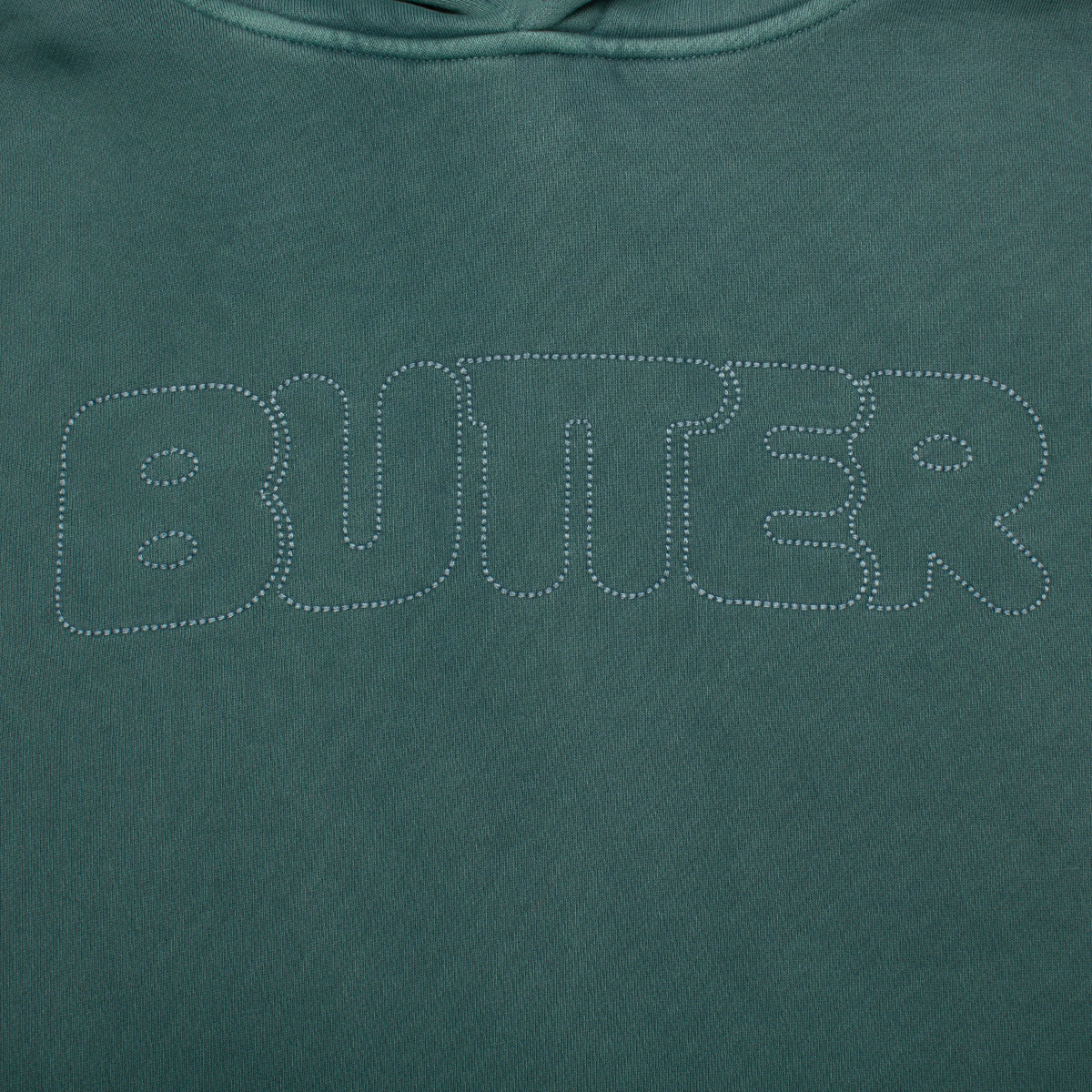 Butter Goods Distressed Dye Pullover Hood : Spruce