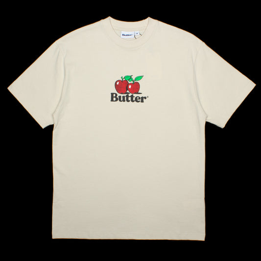 Butter Goods Apples Logo T-Shirt : Cream