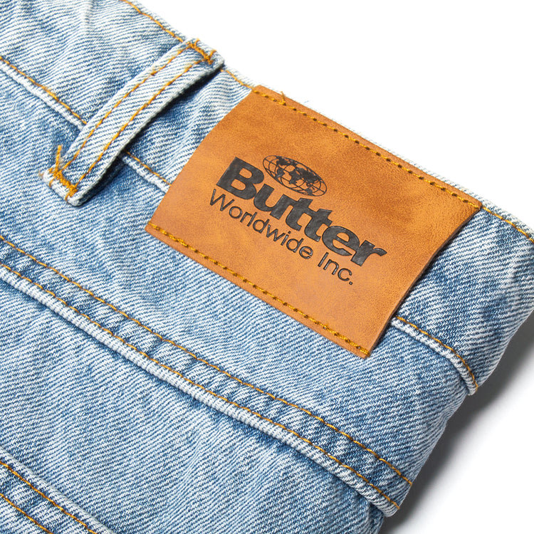 Butter Goods Butterfly Denim Jeans : Light Blue