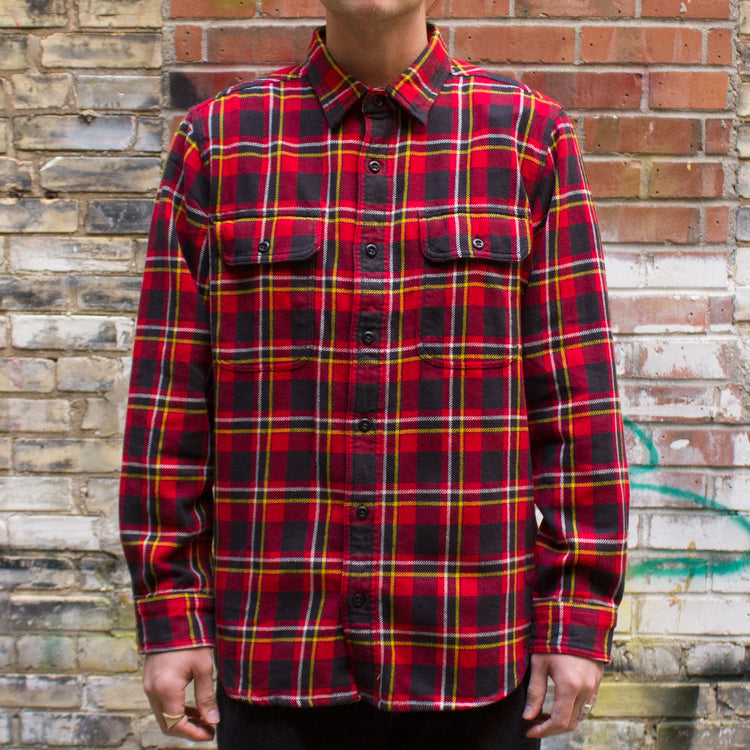 Vintage Flannel Work Shirt