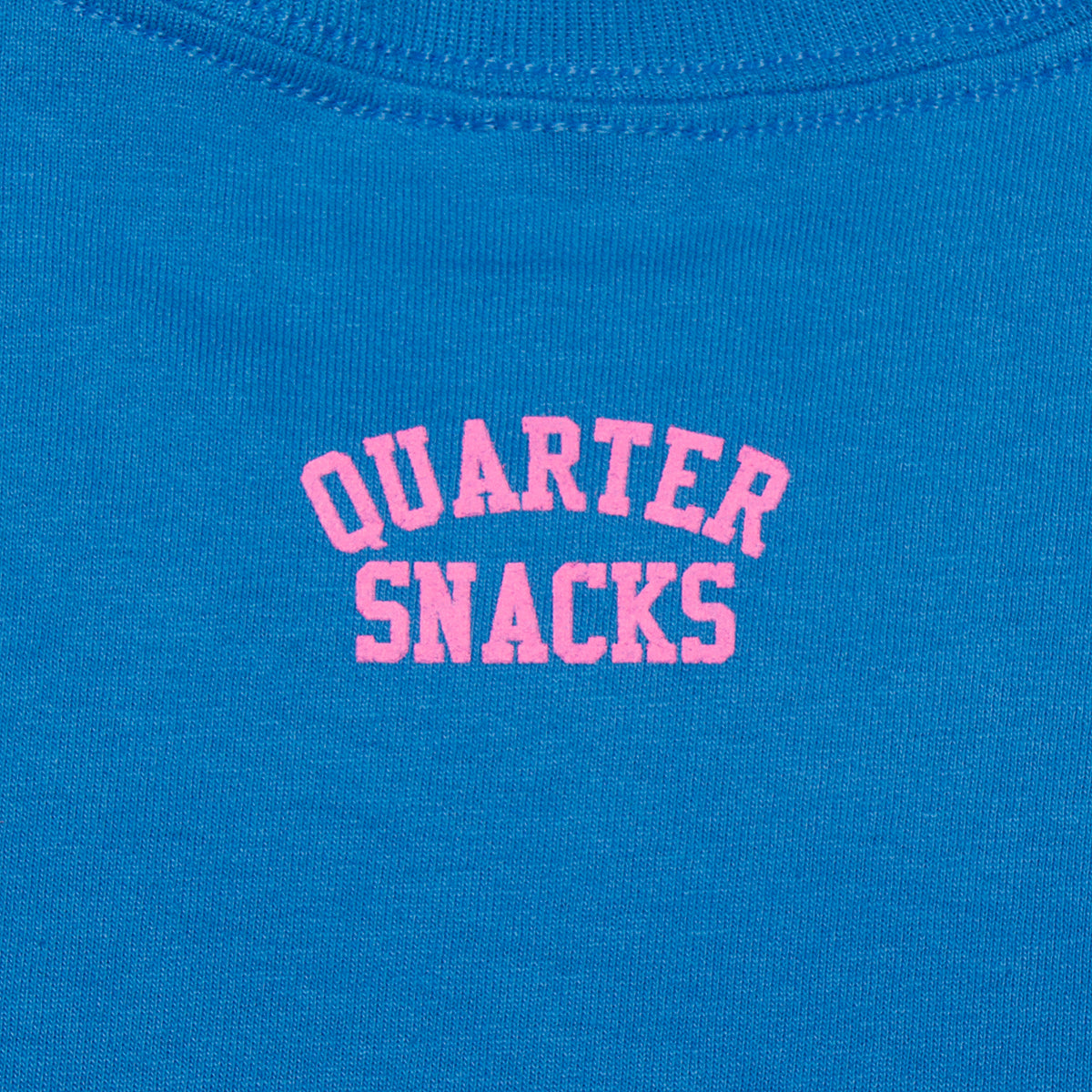 Quartersnacks Skating With You T-Shirt Light Blue  Edit alt text