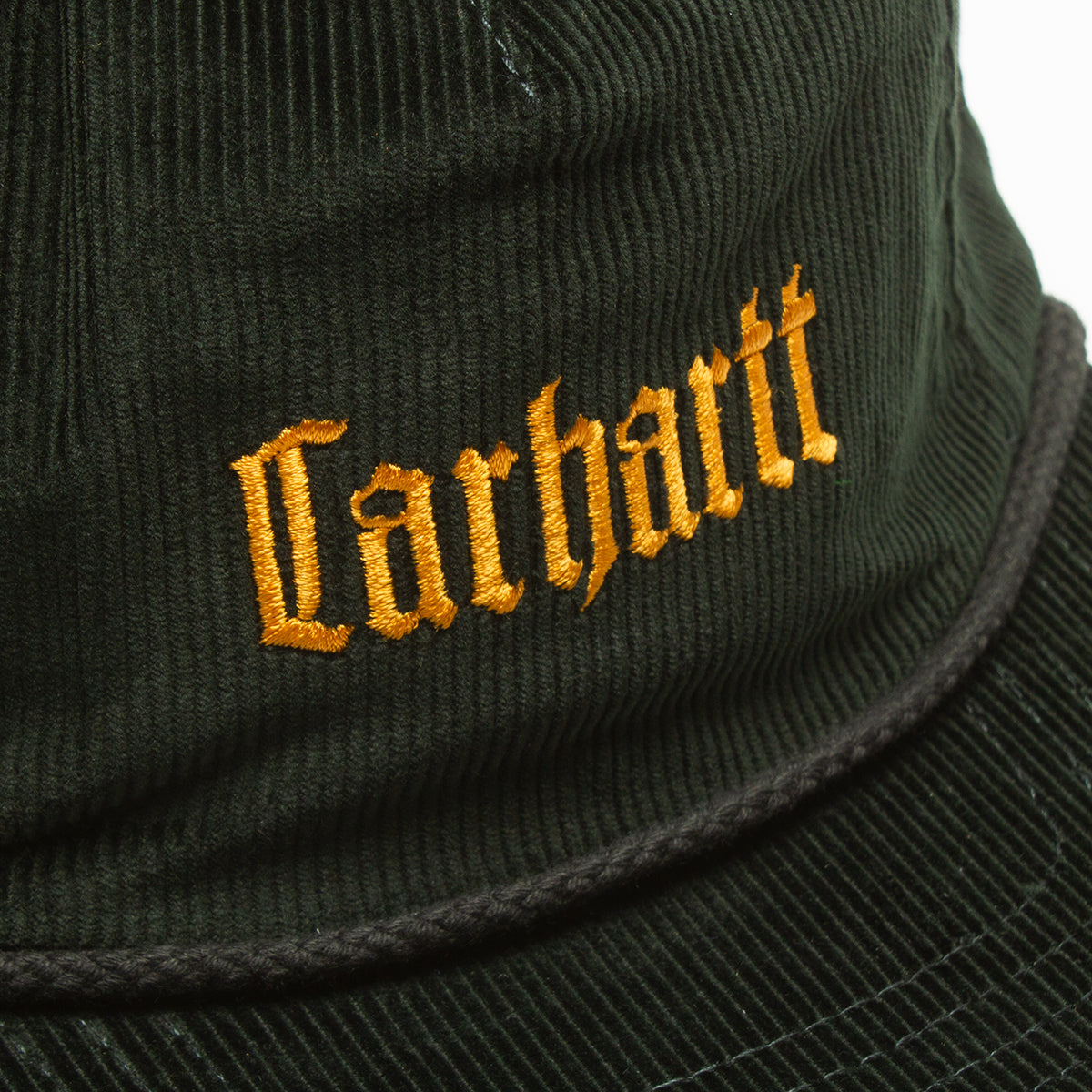 Carhartt WIP Letterman Cap Dark Cedar / Ochre  Edit alt text