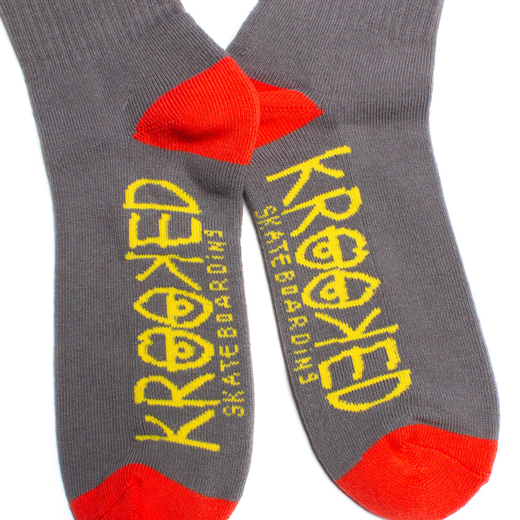 Krooked Eyes Sock  Multi