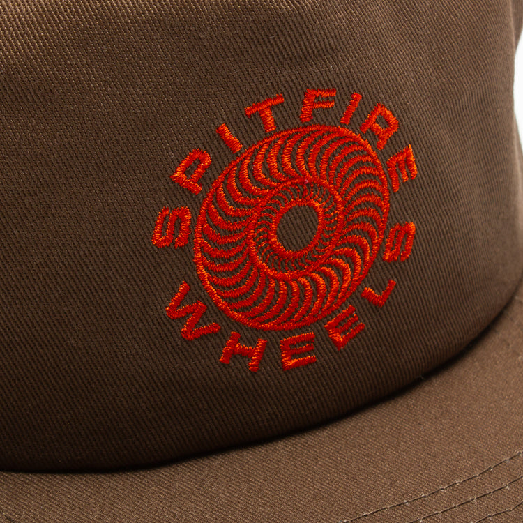 Spitfire Classic 87 Swirl Hat  Brown / Red