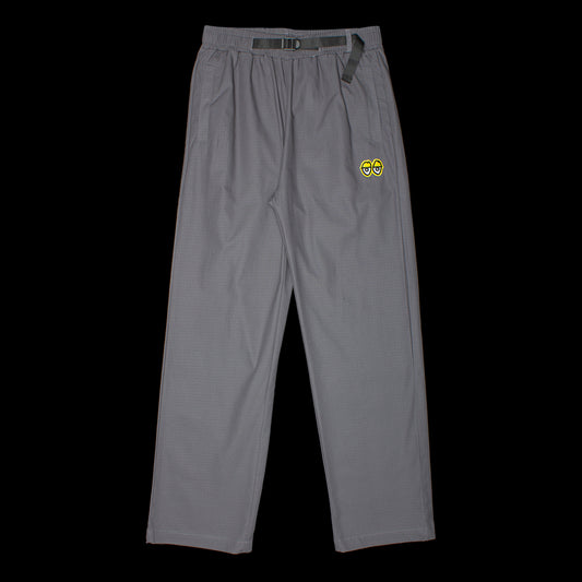 Krooked Eyes Ripstop Pant  Charcoal / Yellow