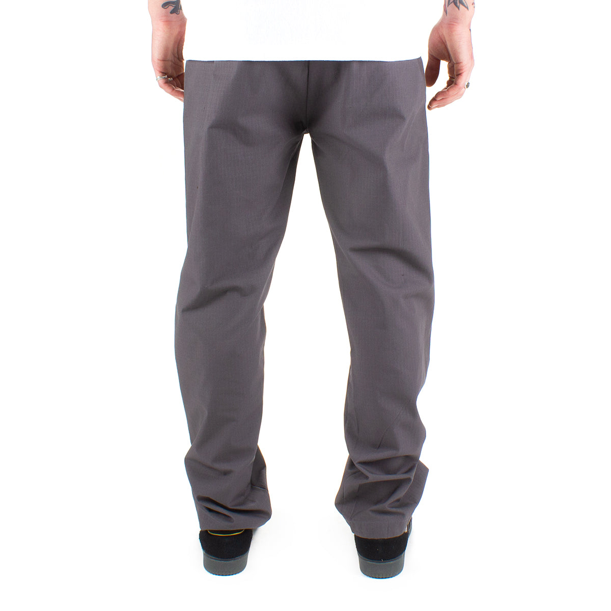 Krooked Eyes Ripstop Pant Charcoal / Yellow  Edit alt text