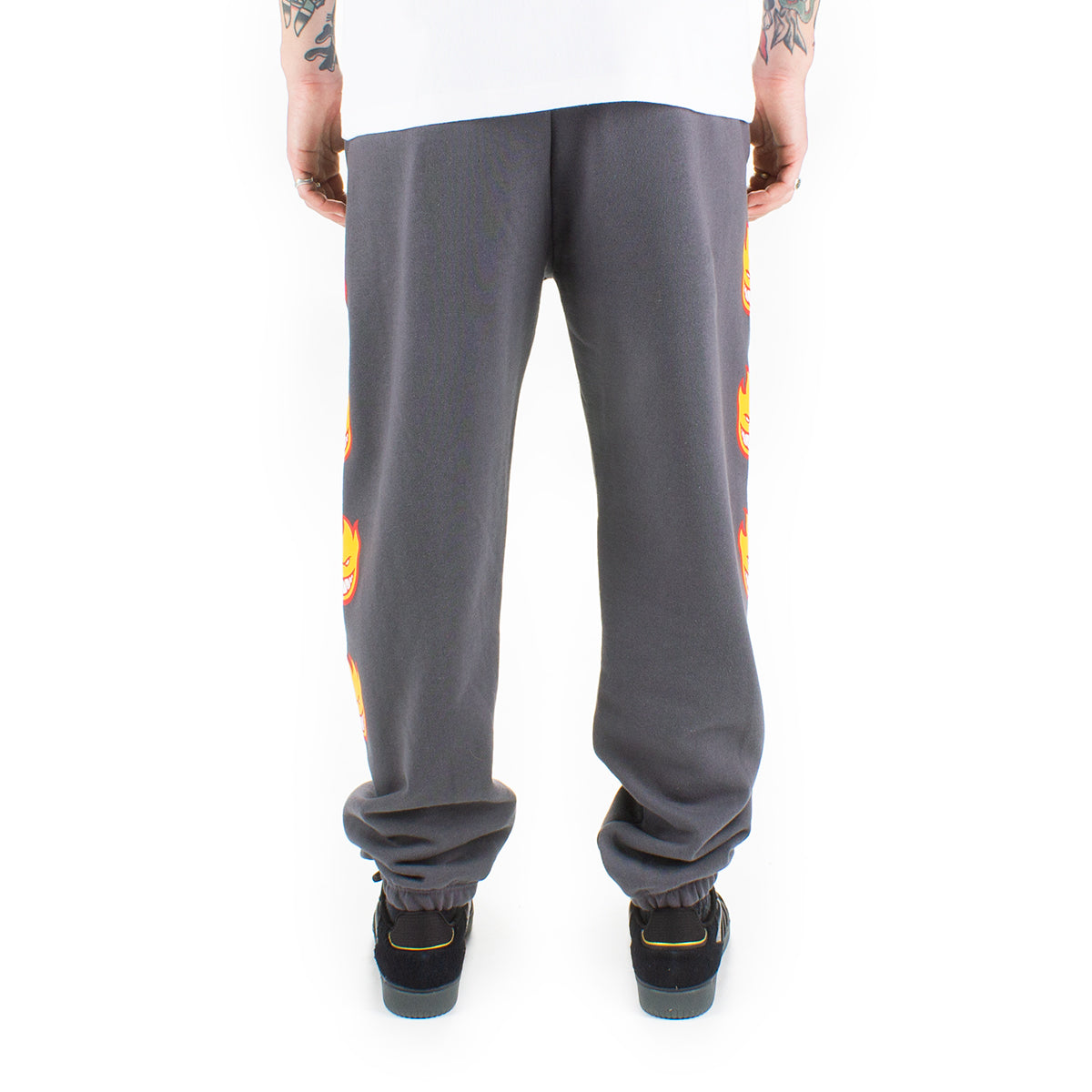 Spitfire Bighead Fill Pant Charcoal /Red / Gold  Edit alt text