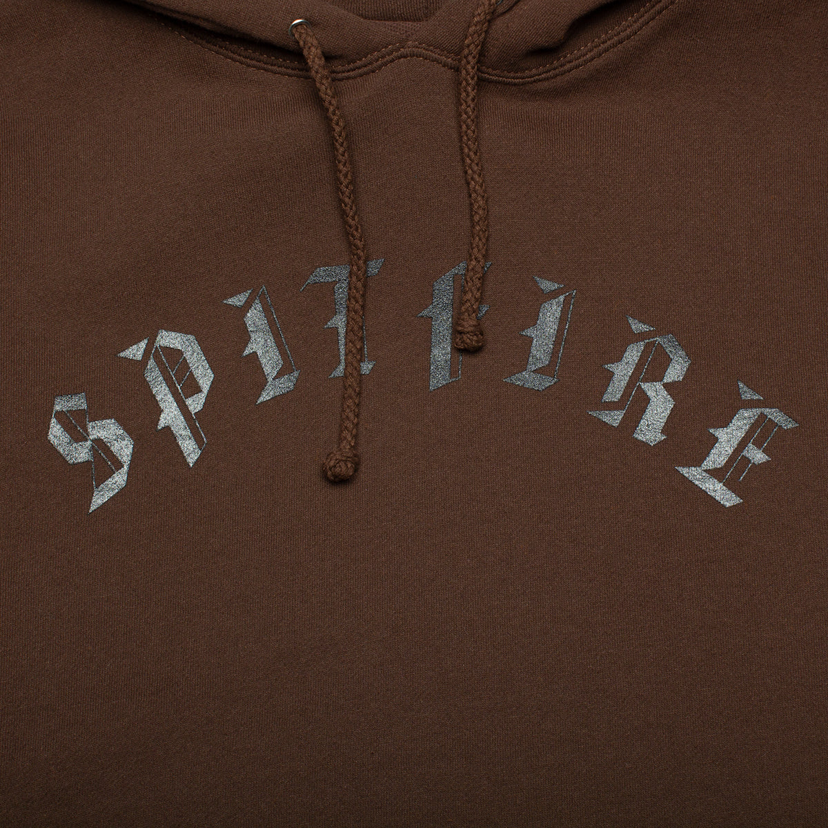 Spitfire Old E Bighead Combo Hoodie Brown / Black / Red  Edit alt text