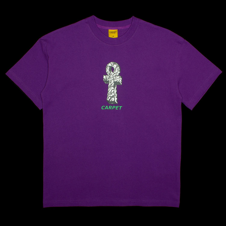 Carpet Company Ankh T-Shirt  Purple