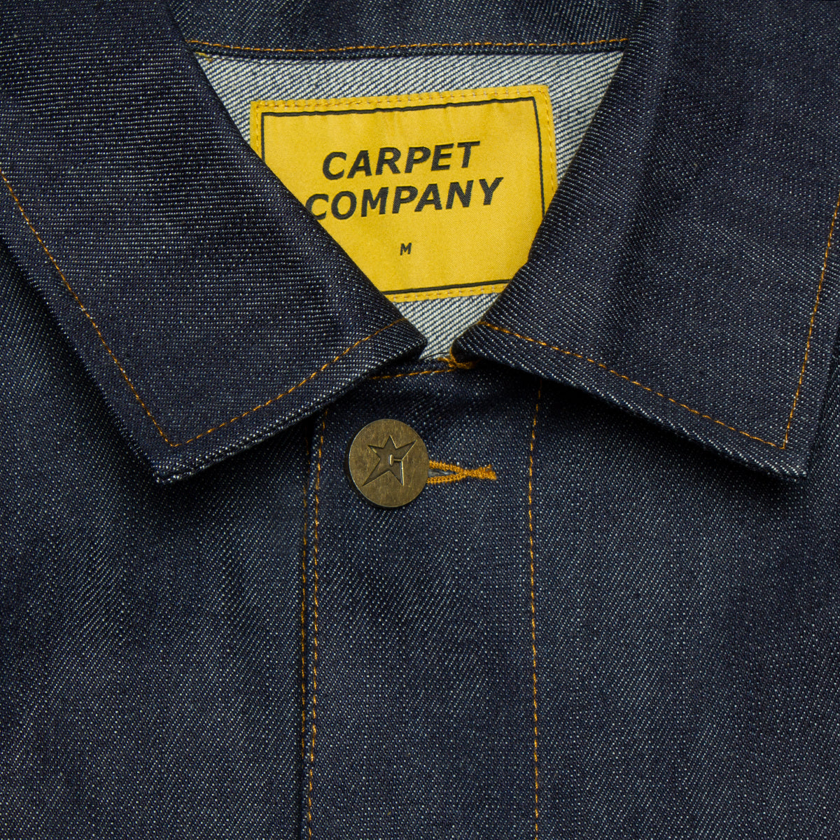 Carpet Company Selvedge Raw Denim Jacket  Indigo