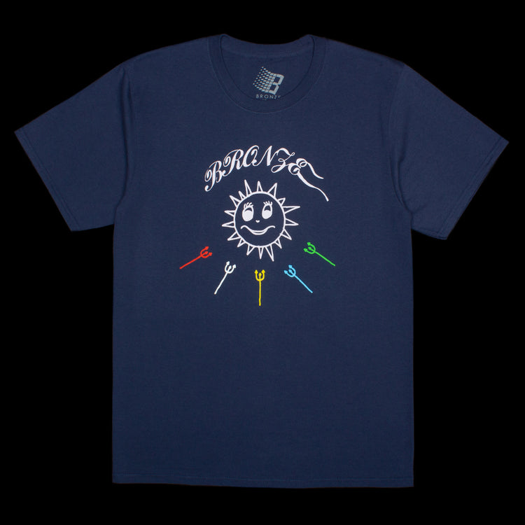 Bronze 56k Rise And Shine T-Shirt Navy