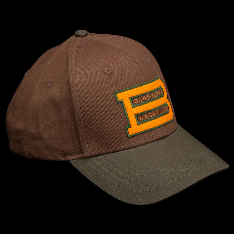 Bronze 56k Big B Hat Chocolate / Forest Green