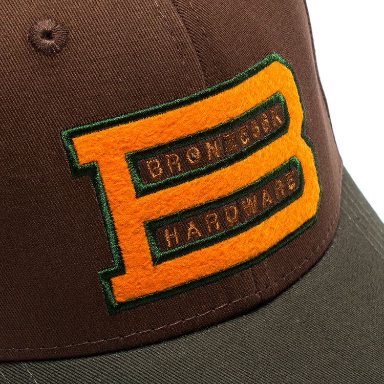 Bronze 56k Big B Hat Chocolate / Forest Green