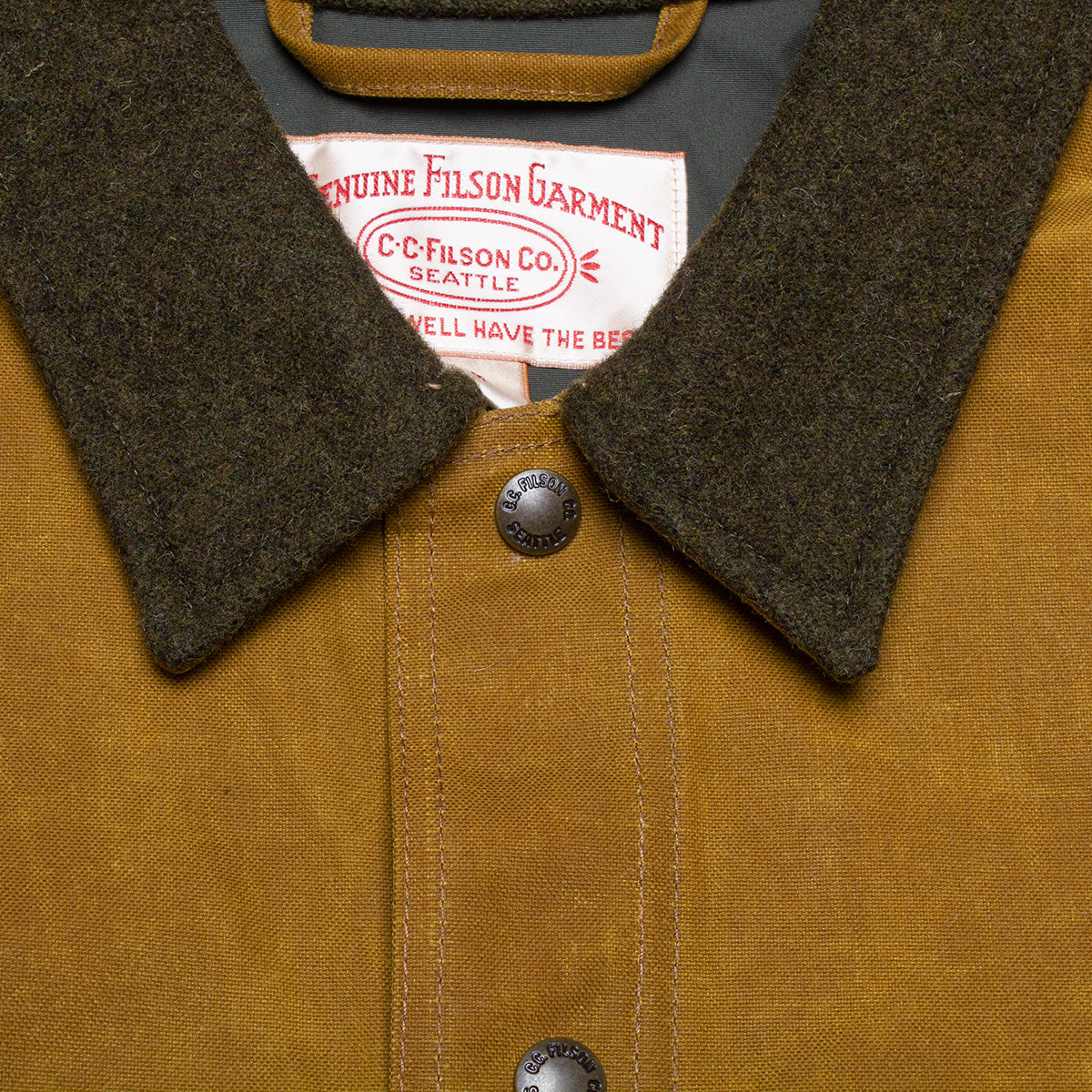 Filson Men's Tin Cloth Work Jacket L