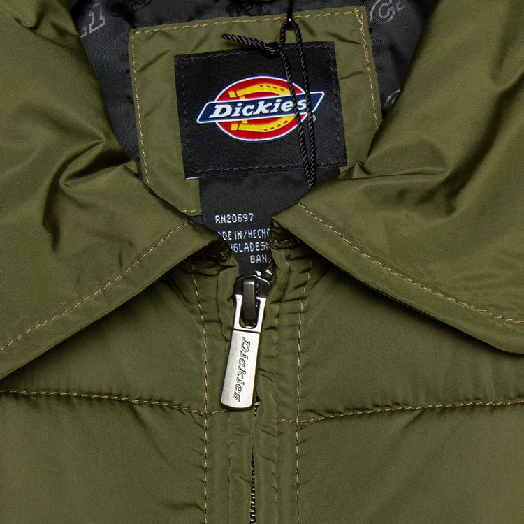 Dickies Eisenhower Puffer Jacket Military Green