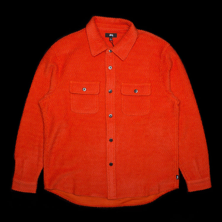 Textured Wool CPO L/S Shirt