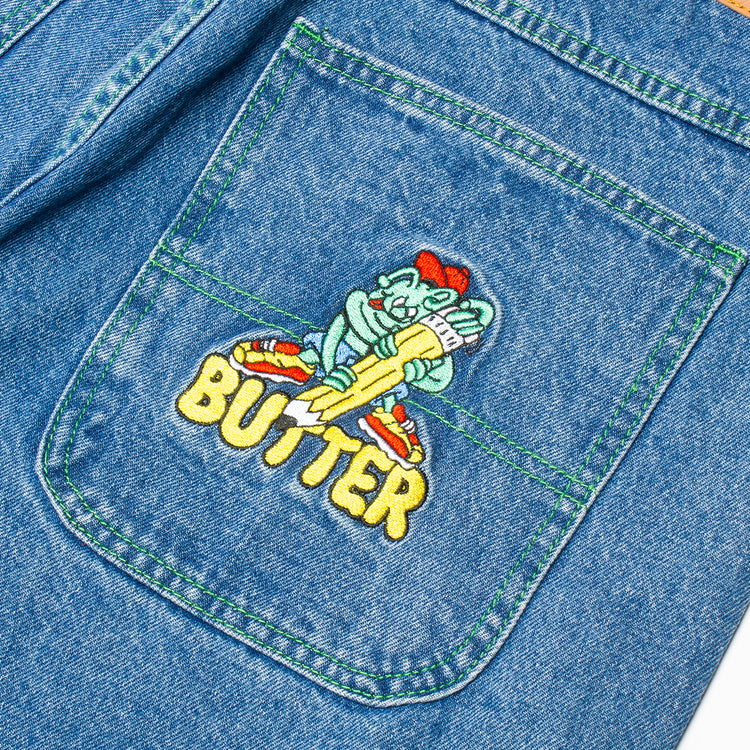 Butter Goods Martian Denim Jeans Color : Washed Indigo