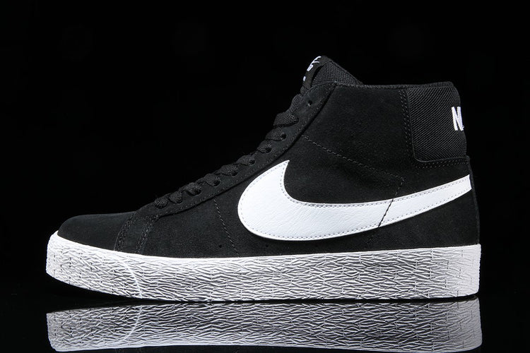 Nike SB Blazer Suede Black White