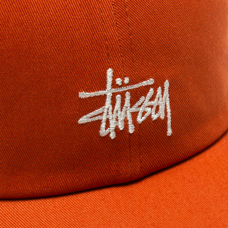 Stussy Basic Stock Low Pro Cap Style # 1311070 Color : Dusty Orange