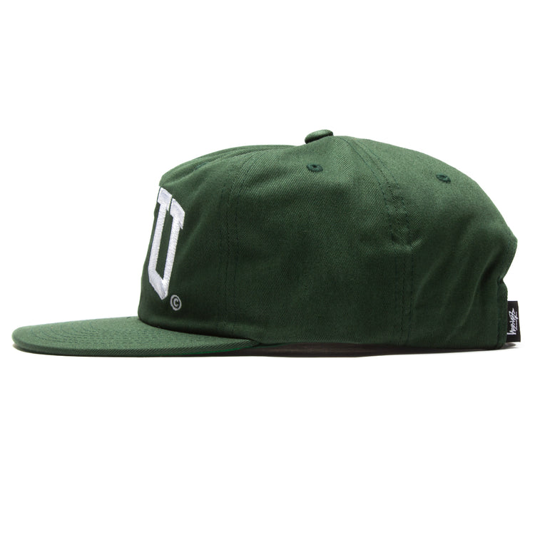 Stussy Stu Arch Strapback Cap Style # 1311066 Color : Forest