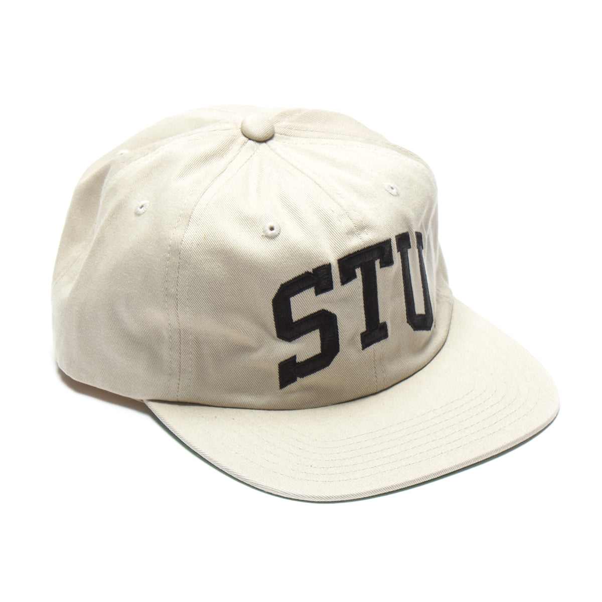 帽子Stussy stu arch strapback cap off white - キャップ