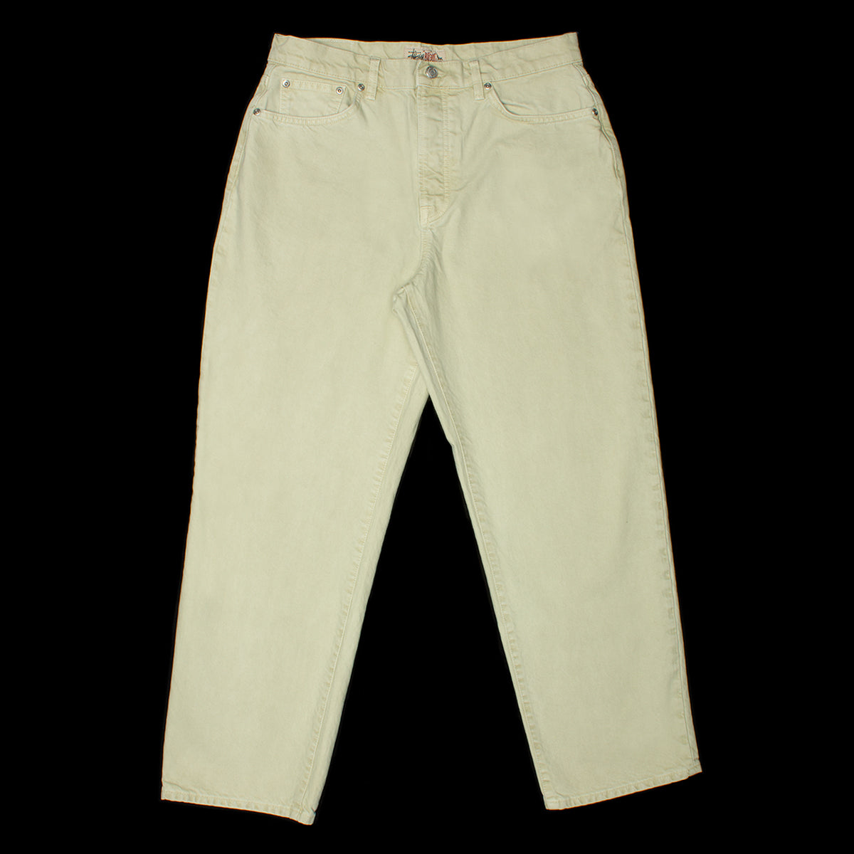 Stussy Double Dye Big 'Ol Jeans  Cream