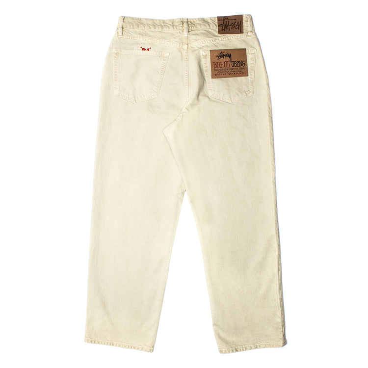 Stussy Double Dye Big 'Ol Jeans  Cream