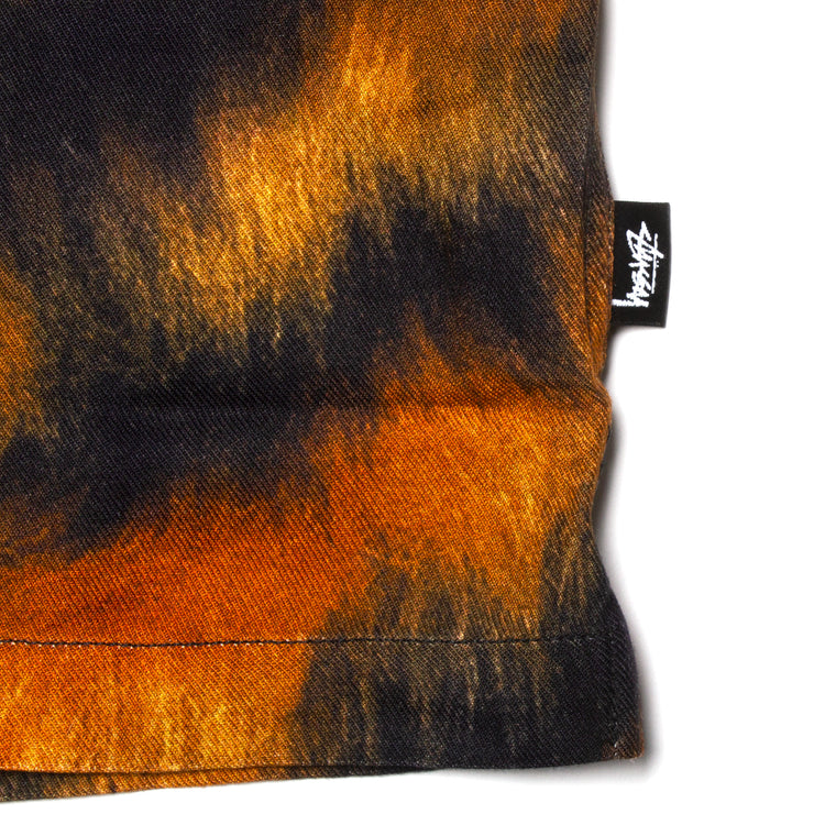 Stussy Fur Print Shirt Style # 1110282 Color : Tiger