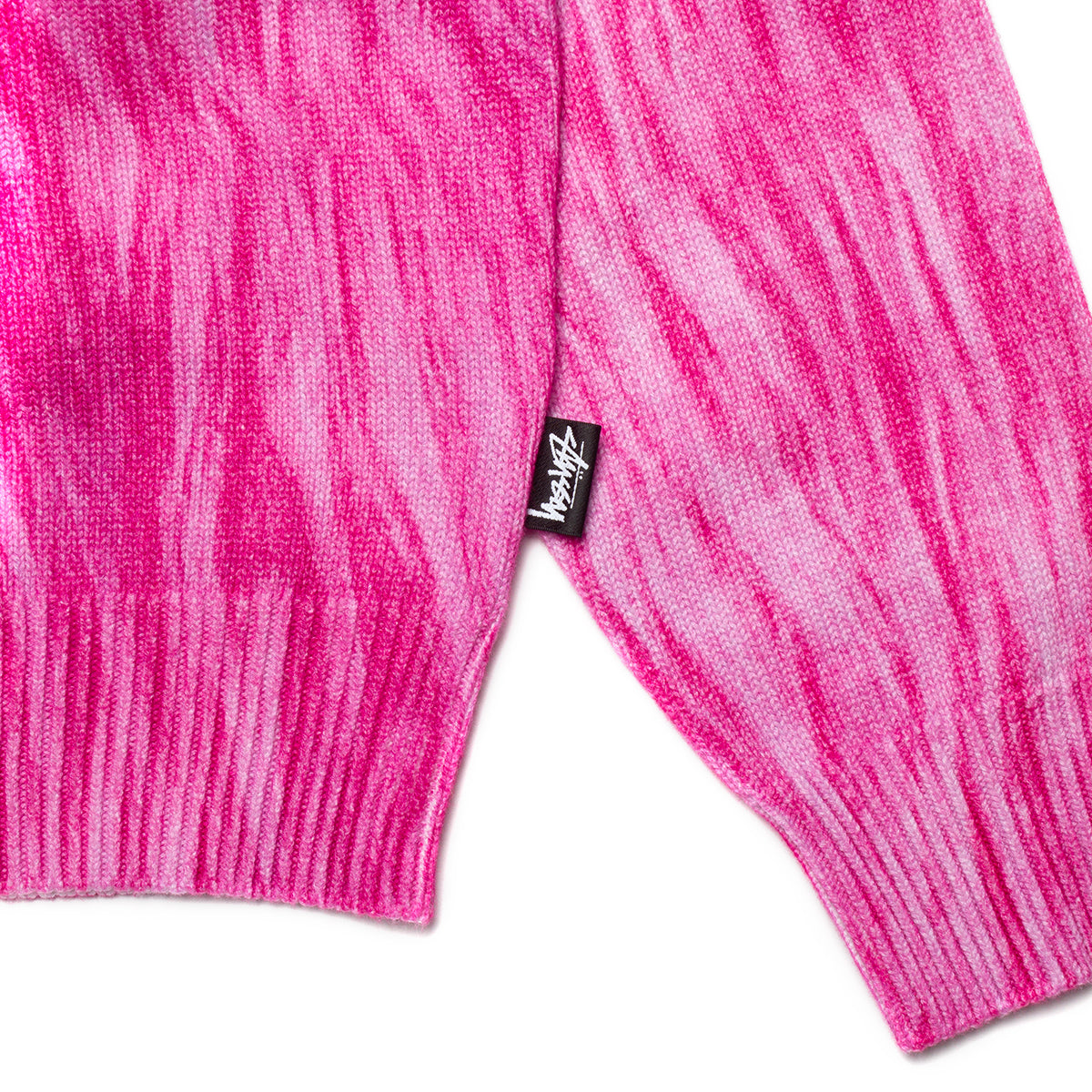 Stussy Printed Fur Sweater Style # 117171 Color : Pink