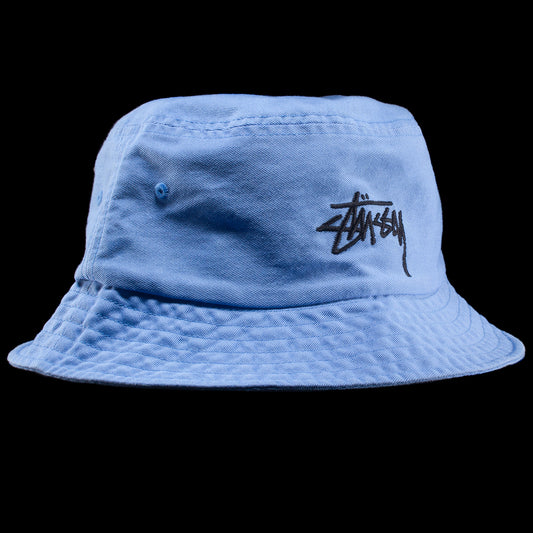 Stussy Big Stock Bucket Hat Style # 1321167 Color : Baby Blue
