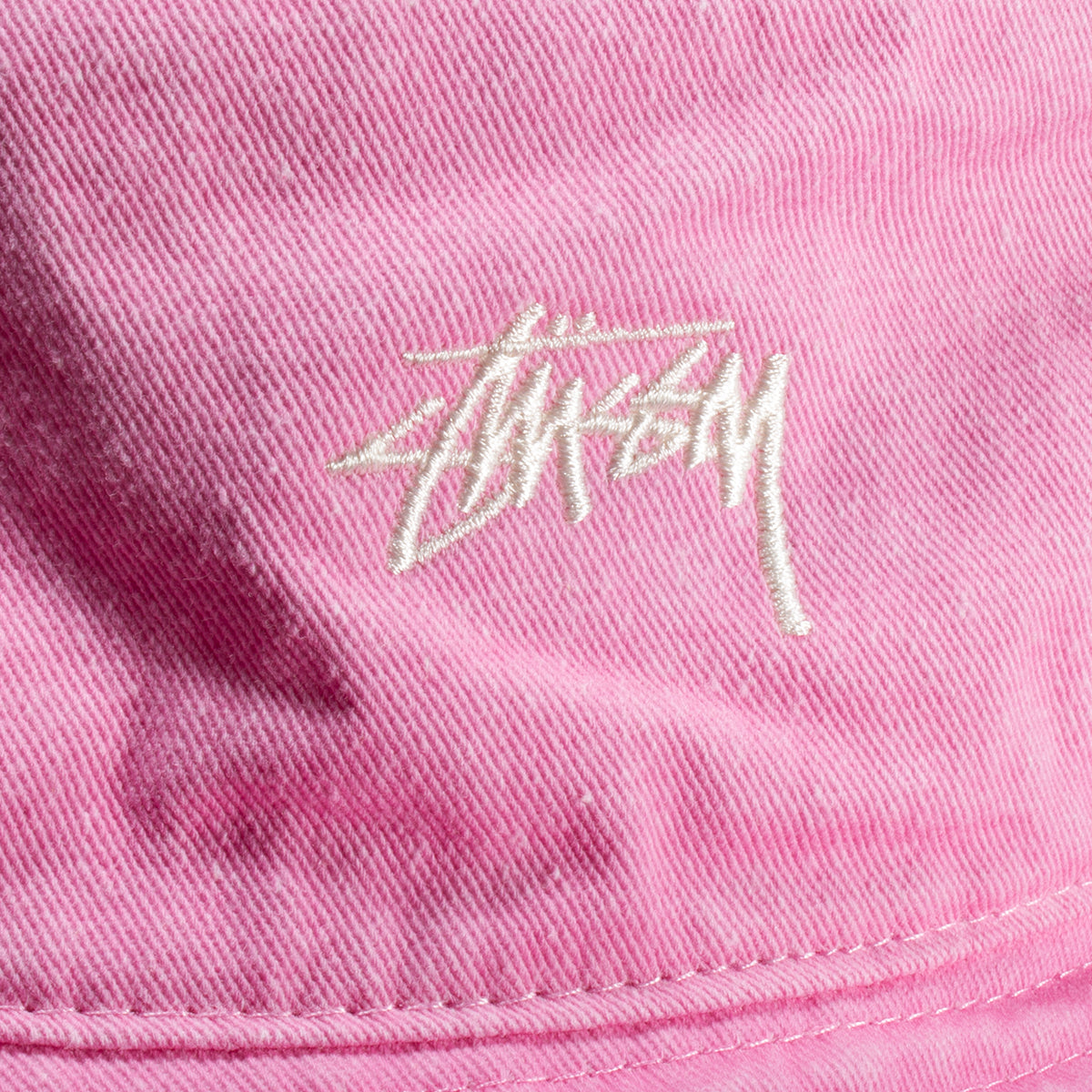 Stussy Washed Stock Bucket Hat Style # 1321086 Color : Pink