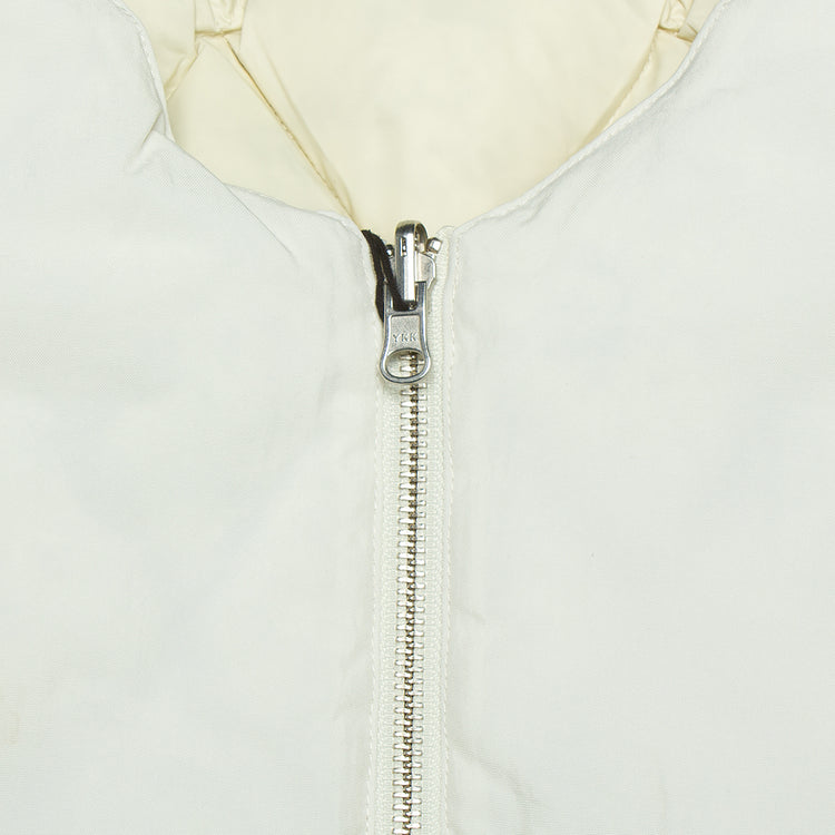 Stussy Reversible Quilted Vest  Cream