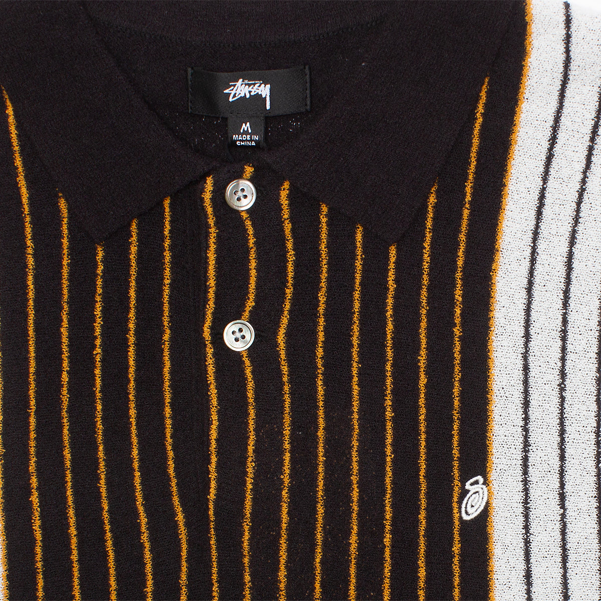 Textured S/S Polo Sweater – Premier
