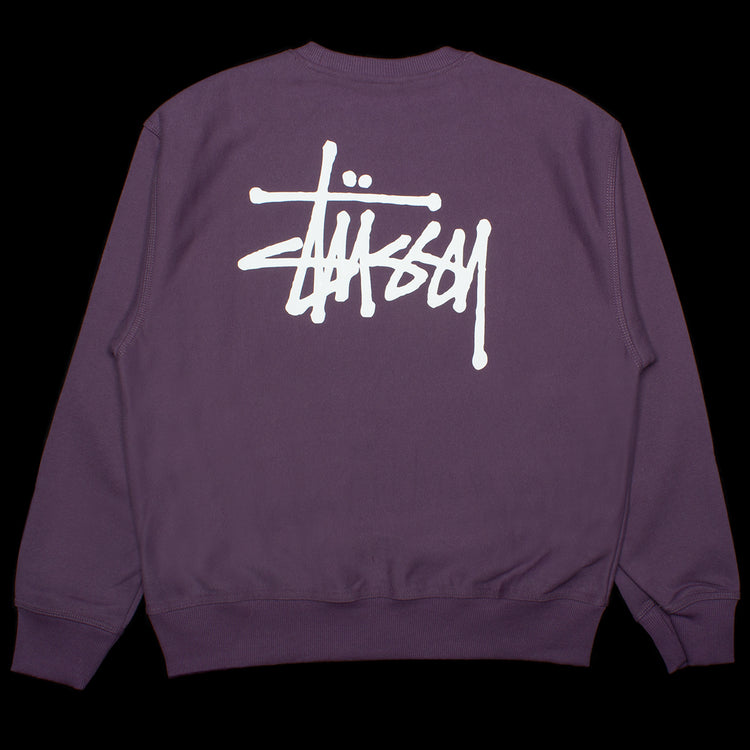 Stussy Basic Stussy Crew Style # 1914870 Color : Grape