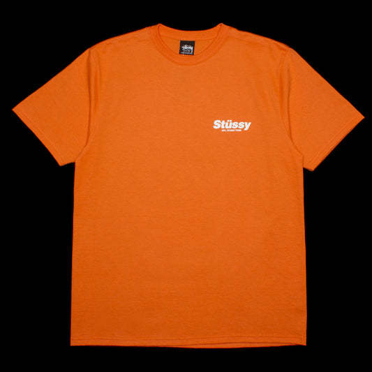 Stussy Rabbit Hole T-Shirt Coral