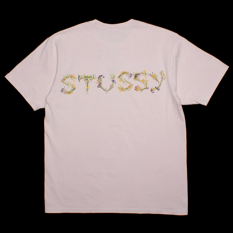 Stussy Bokay Pigment Dyed T-Shirt Blush