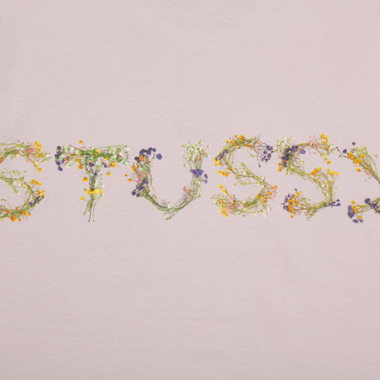 Stussy Bokay Pigment Dyed T-Shirt Blush