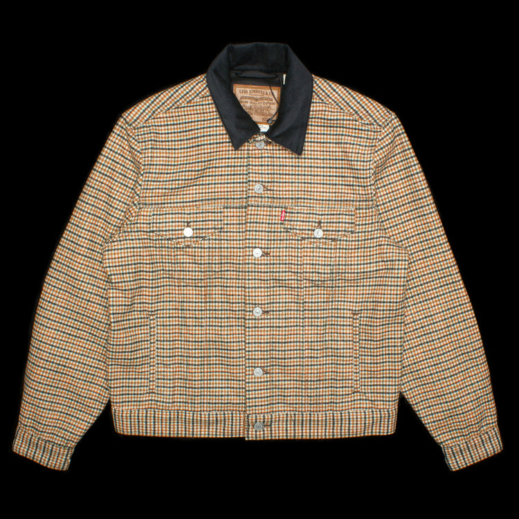 Levis Vintage Fit Houndstooth Trucker Jacket