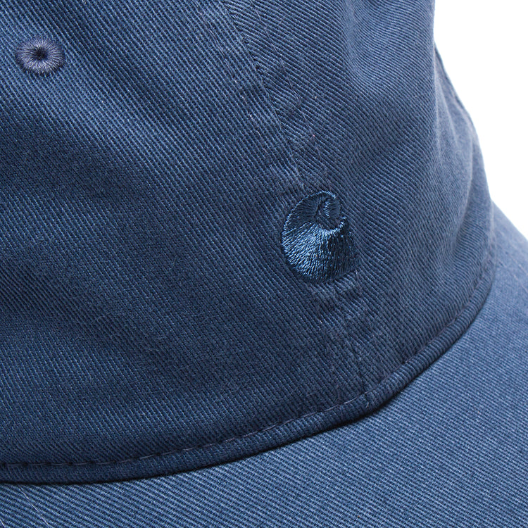 Carhartt WIP Madison Logo Cap Storm Blue  Edit alt text