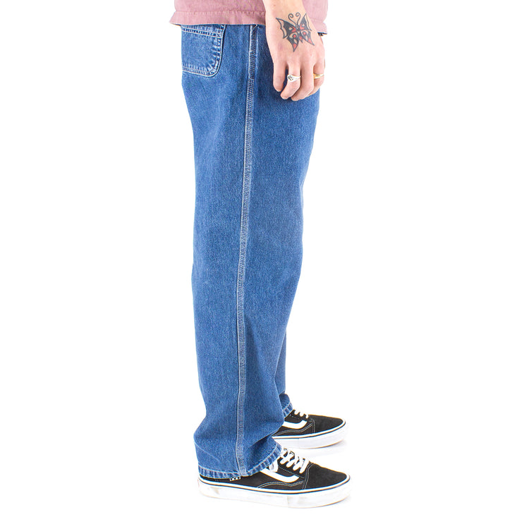 Carhartt WIP Simple Pant Blue Stone Washed  Edit alt text