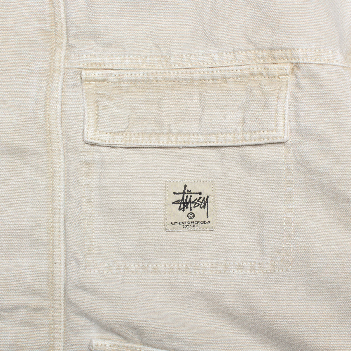 Stussy Washed Canvas Shop Jacket