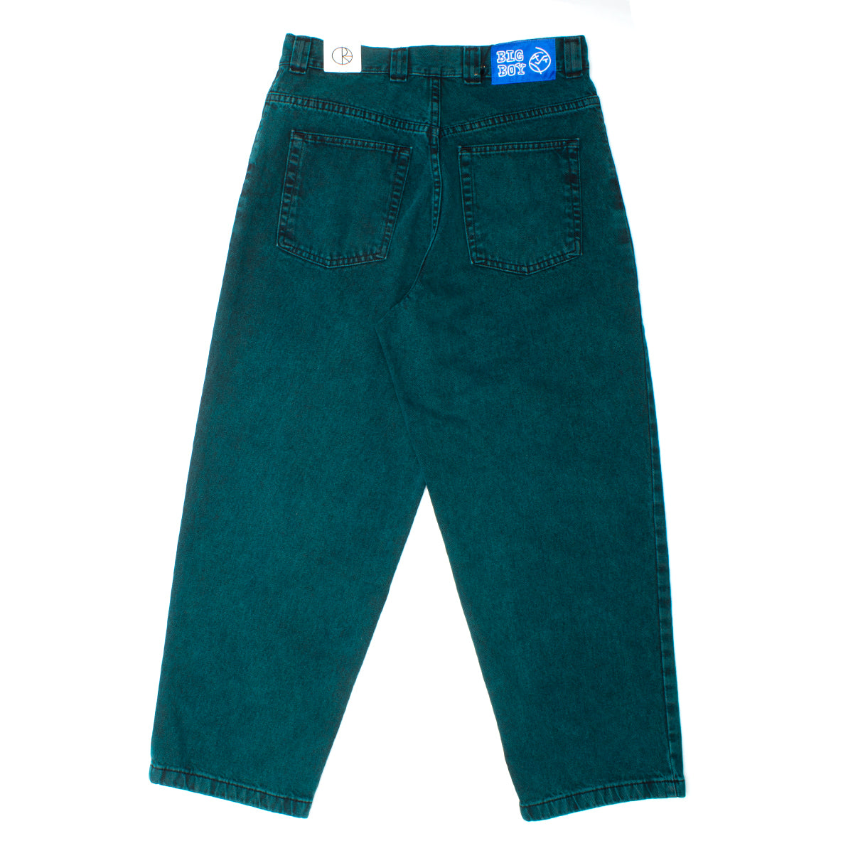 Polar Big Boy Jeans Teal Black  Edit alt text