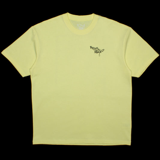 Polar Gorilla King T-Shirt  Pale Yellow