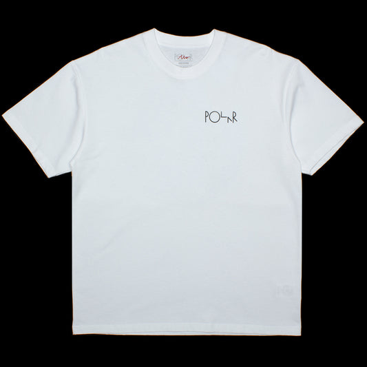 Polar Skorsten Fill Logo T-Shirt White